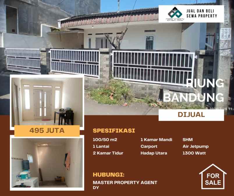 dijual rumah riungbandung