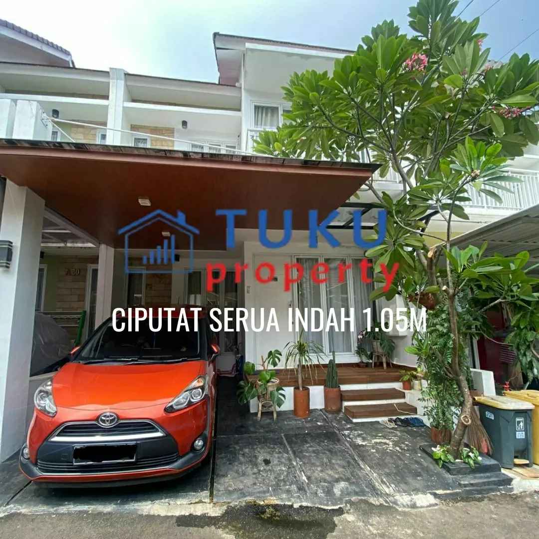 dijual rumah serua indah ciputat