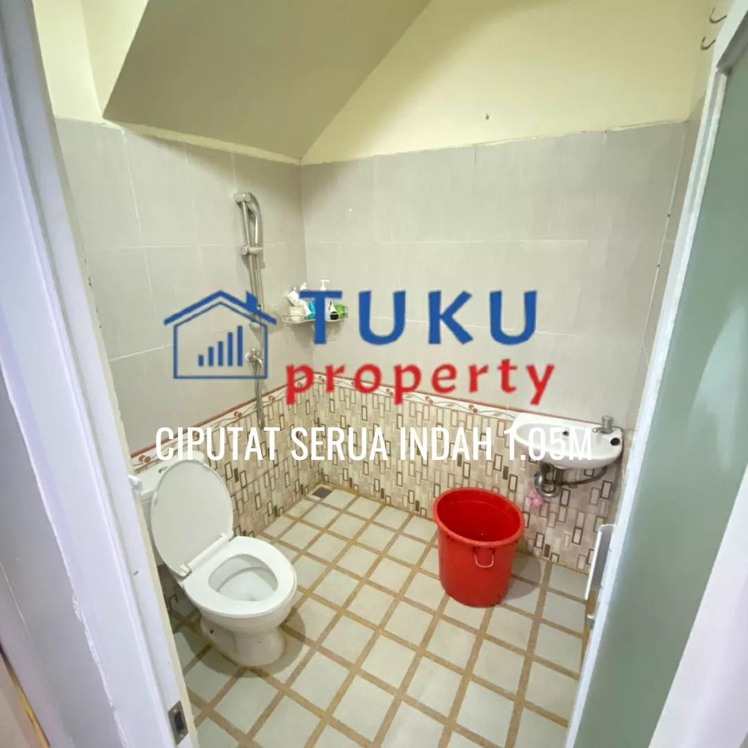 dijual rumah serua indah ciputat