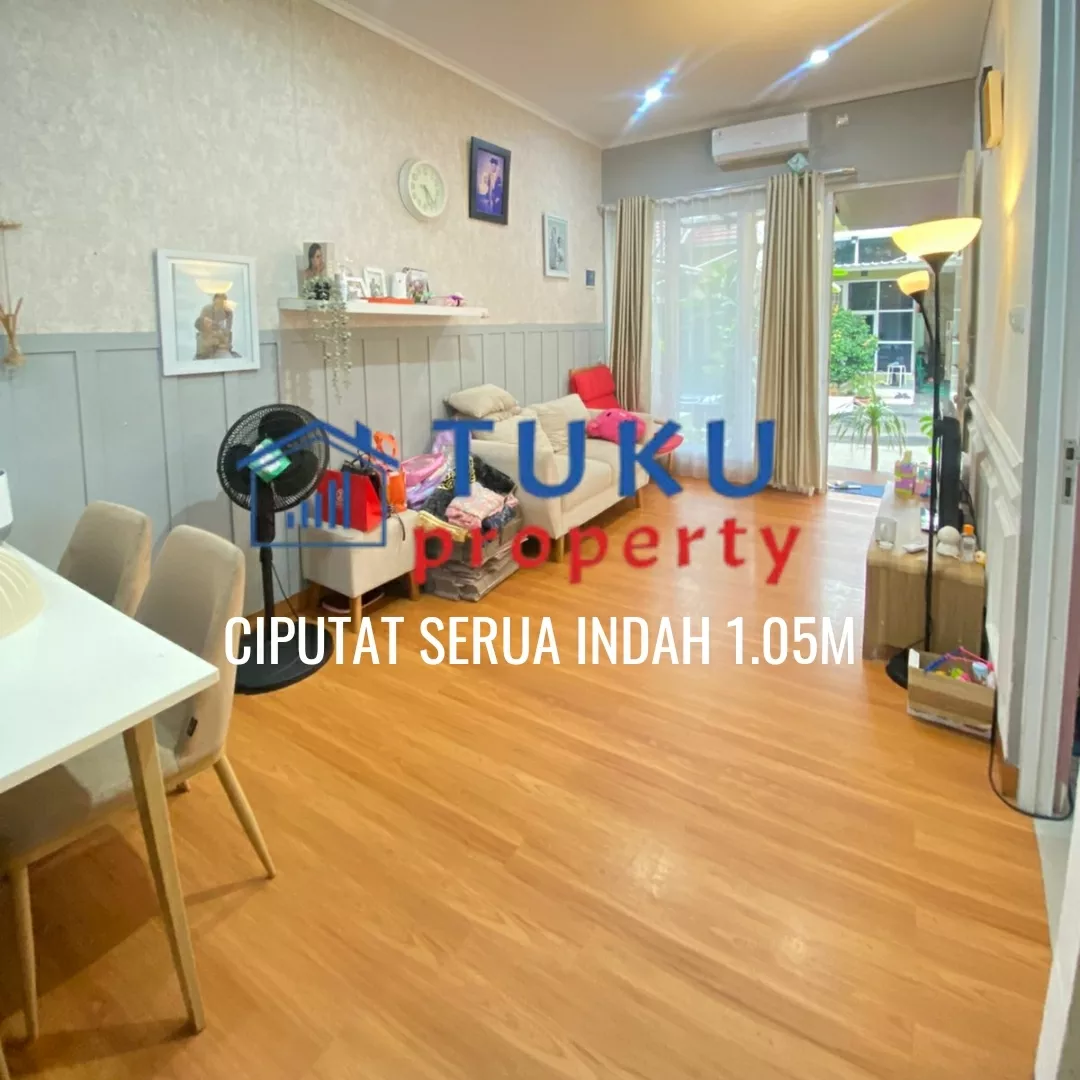 dijual rumah serua indah ciputat