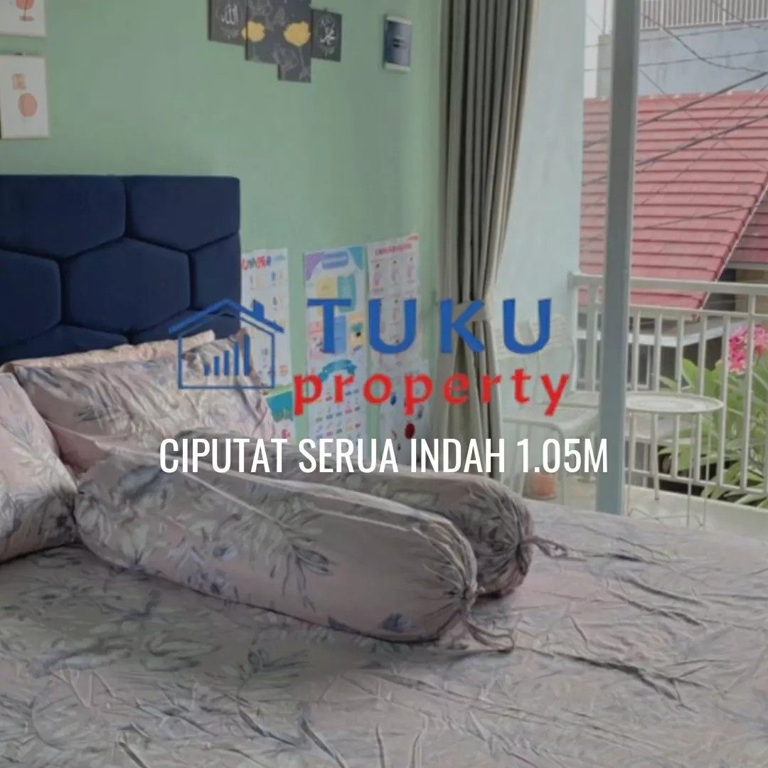 dijual rumah serua indah ciputat