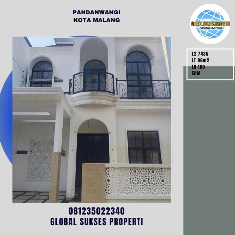 dijual rumah sulfat utara