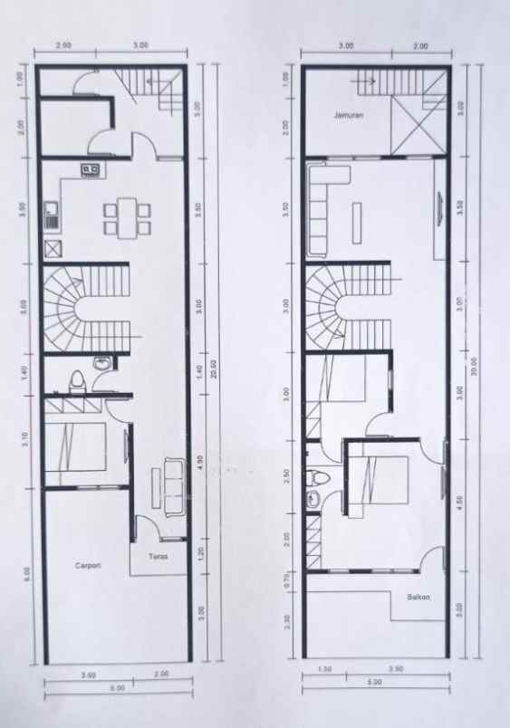 dijual rumah sutorejo tengah