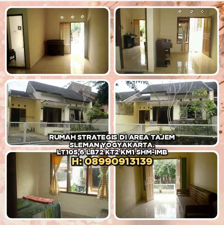 dijual rumah tajem sleman yogyakarta