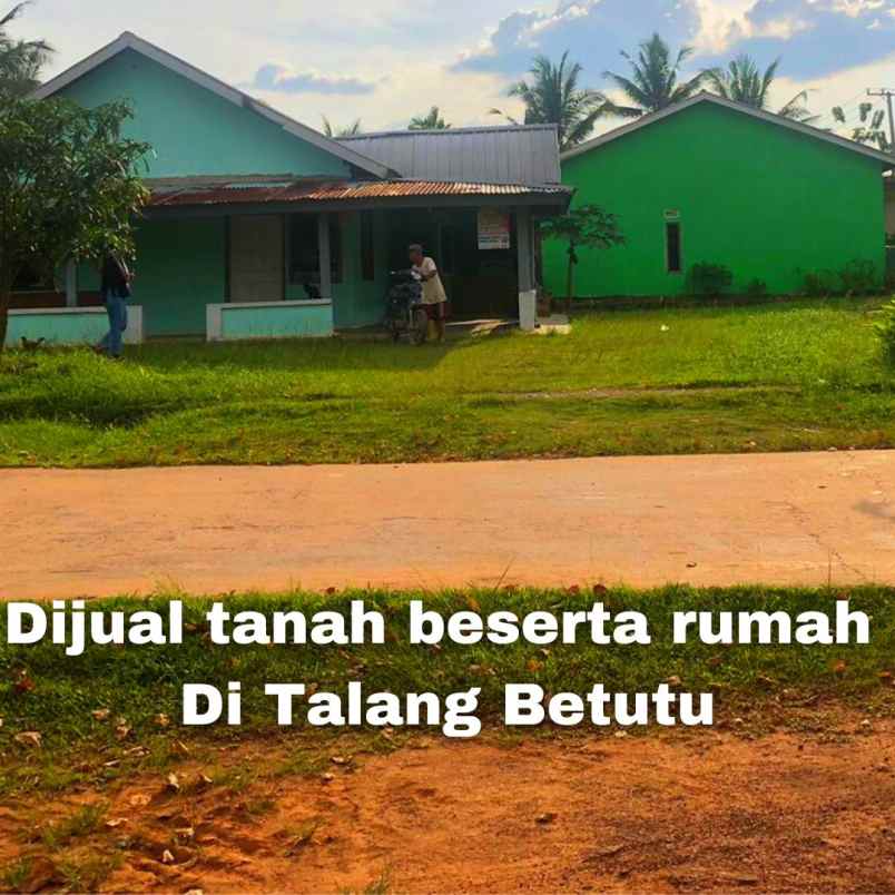 dijual rumah talang betutu palembang