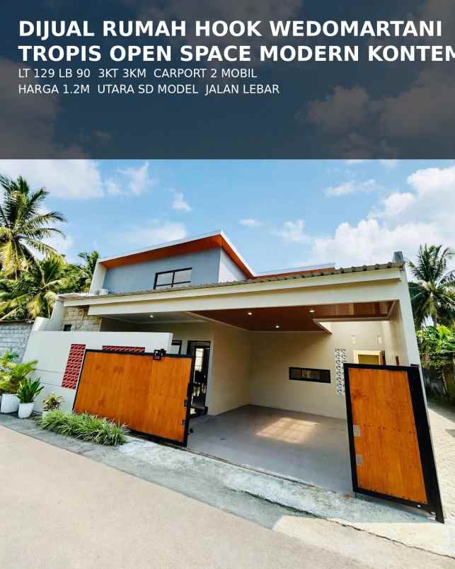 dijual rumah wedomartani kabupaten
