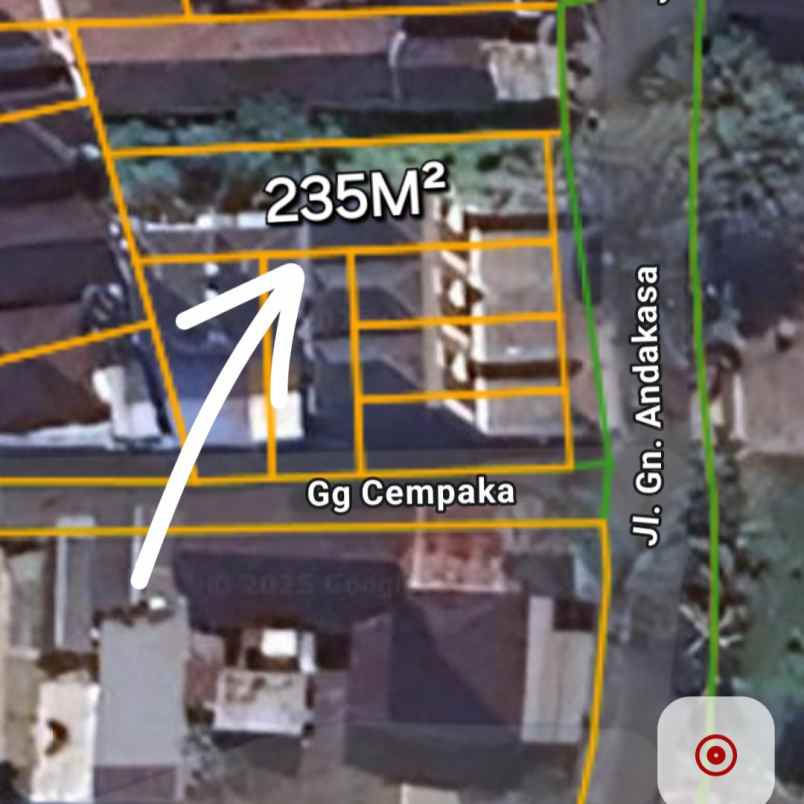 dijual tanah andakasa penamparan