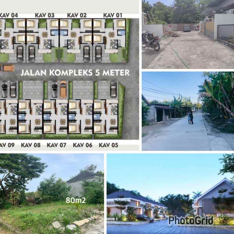 dijual tanah bangunjiwo