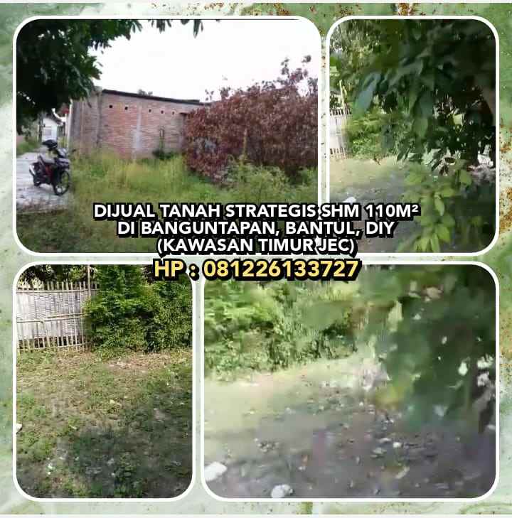 dijual tanah banguntapan bantul yogyakarta