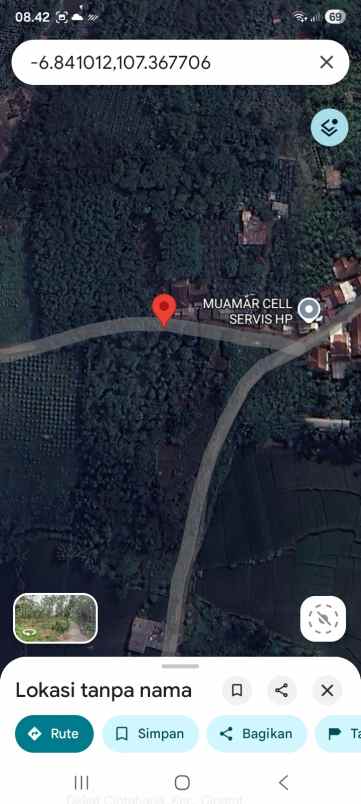 dijual tanah ciptaharja