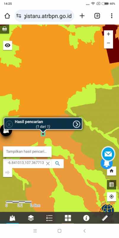 dijual tanah ciptaharja