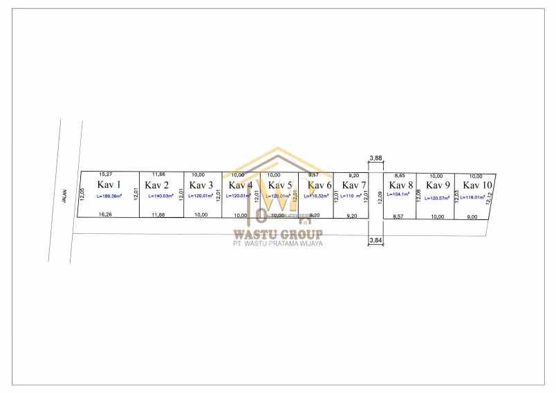 dijual tanah condongcatur