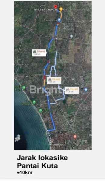 dijual tanah dalung permai kuta badung bali