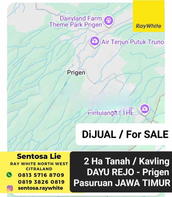dijual tanah dayurejo