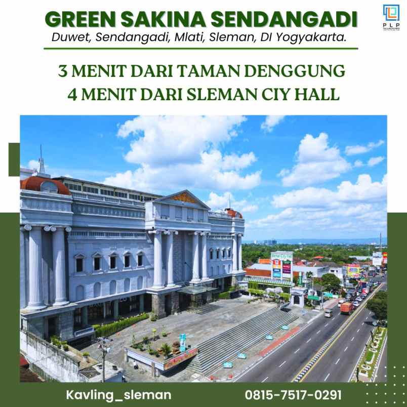 dijual tanah duwet sendangadi mlati