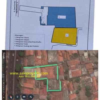 dijual tanah jalan dewi sartika