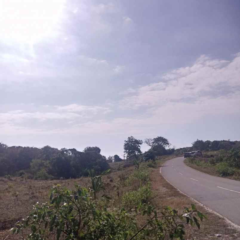 dijual tanah jalan pantura menuju danau