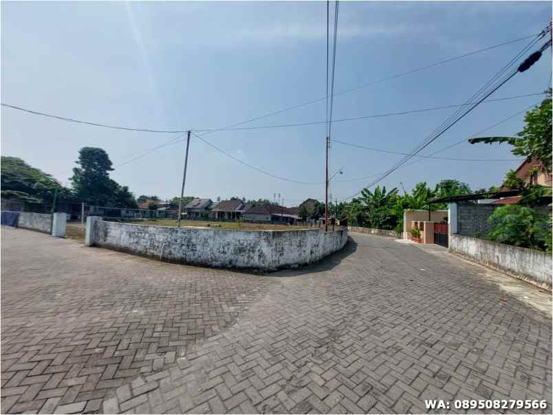 dijual tanah jl magelang gandekan