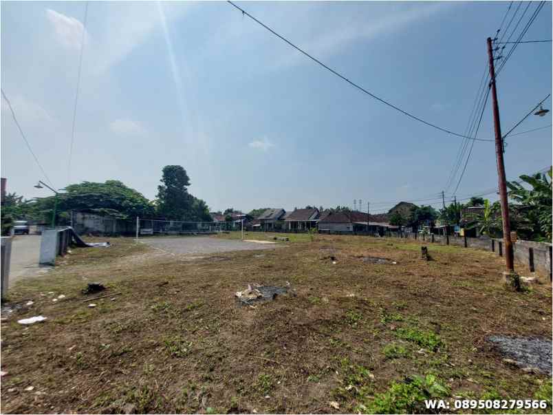 dijual tanah jl magelang gandekan