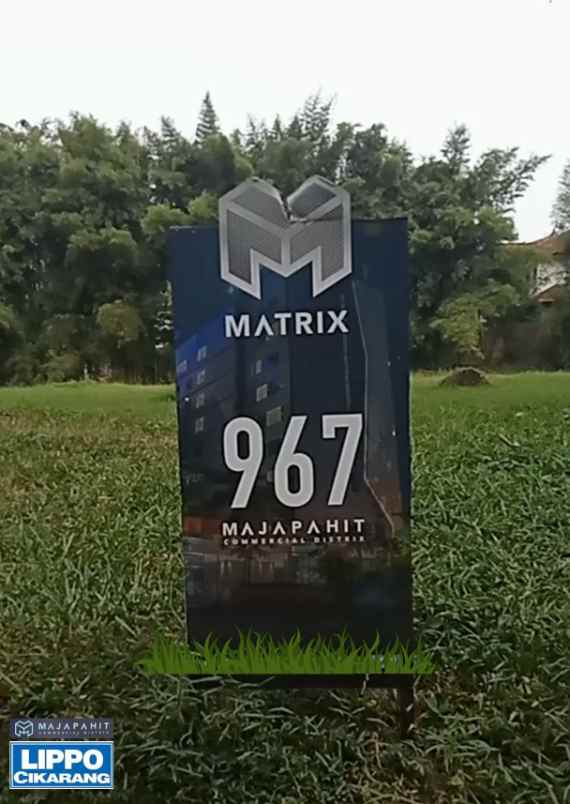 dijual tanah jl majapahit lippo cikarang