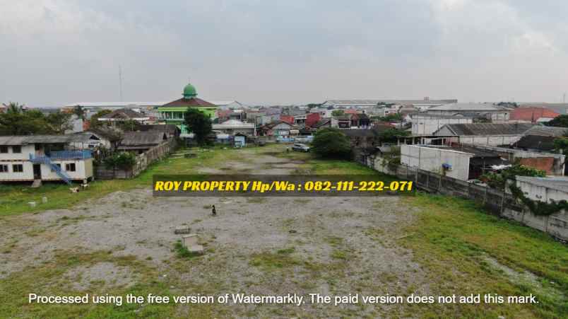 dijual tanah jl marunda makmur