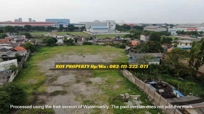 dijual tanah jl marunda makmur