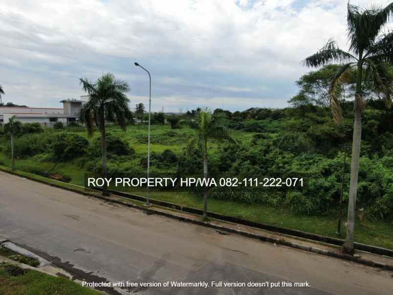 dijual tanah jl mh thamrin sukaresmi