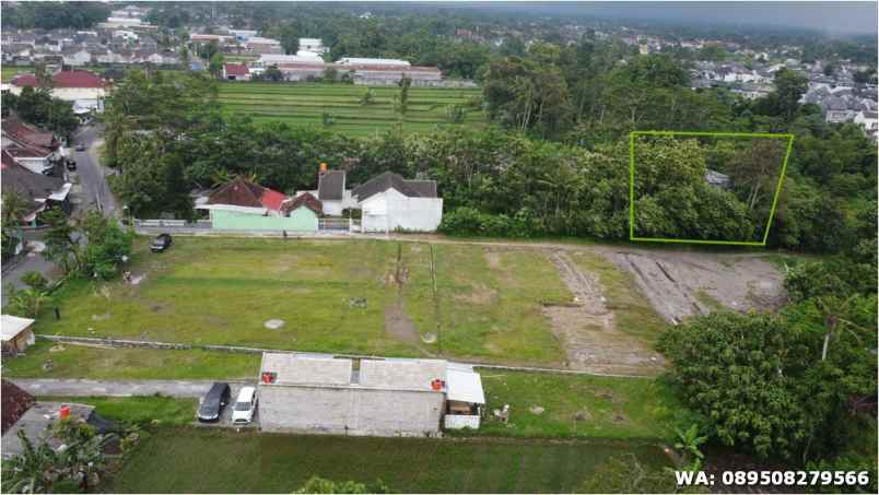 dijual tanah jl palagan sanggrahan