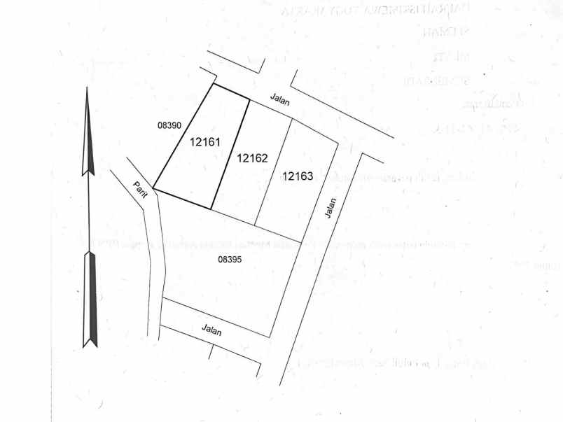 dijual tanah jl purbaya sumberadi kec