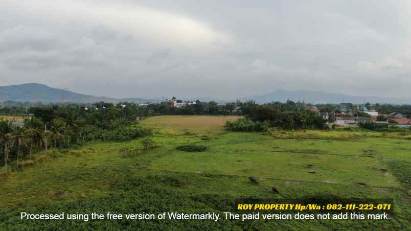 dijual tanah jl raya bojonegara cibeber