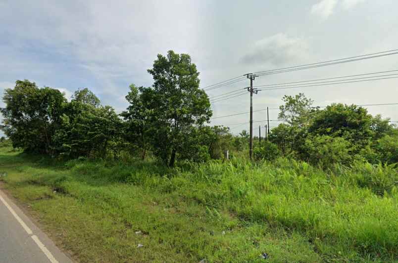 dijual tanah jl raya gubernur soebardjo