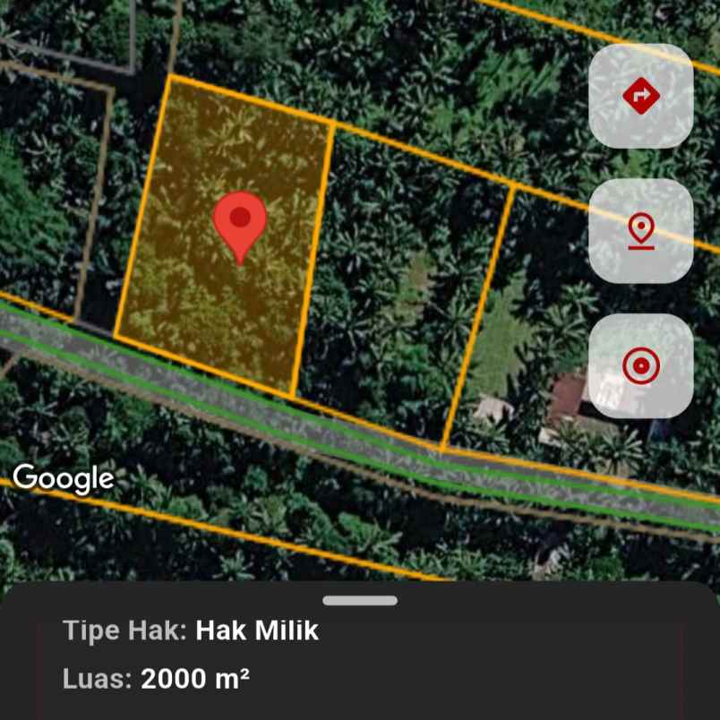 dijual tanah jl sedap malam br ketagon