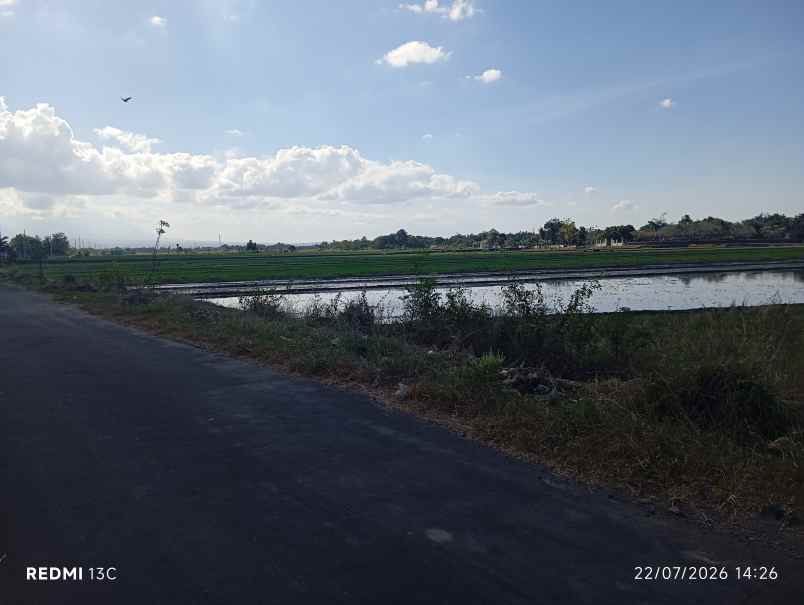 dijual tanah jln raya solo jogja