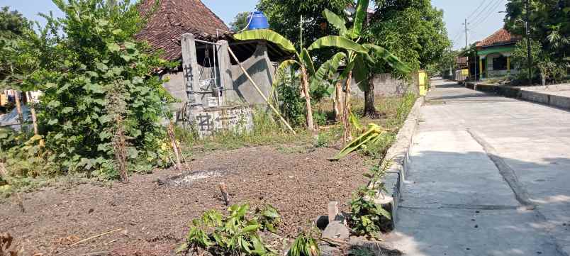 dijual tanah joton jogonalan klaten