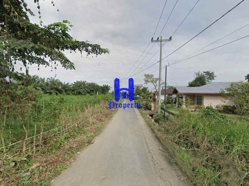 dijual tanah kosong di daerah tg morawa jalan rotan