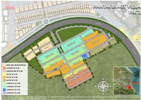 dijual tanah pantai bukit villa pik2