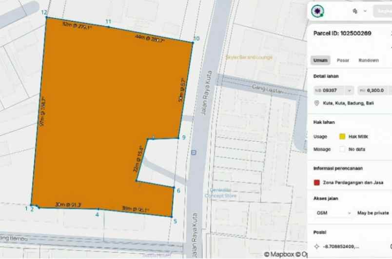 dijual tanah pedungan