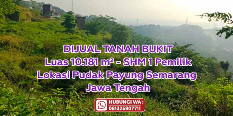 dijual tanah pudak payung