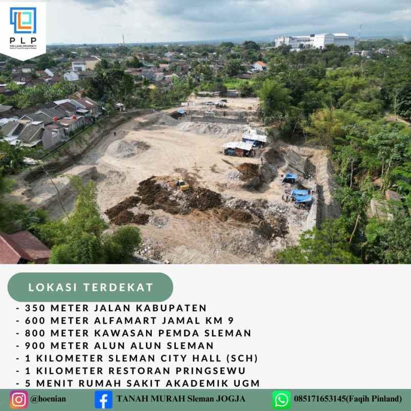 dijual tanah sendangadi