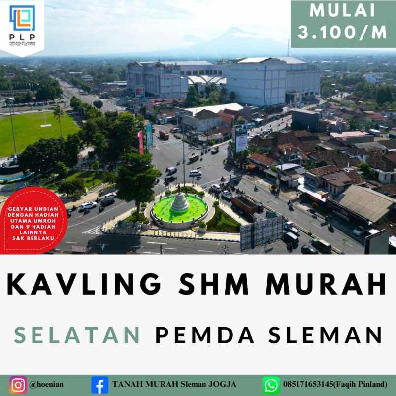 dijual tanah sendangadi