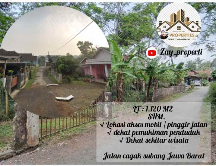 dijual tanah subang