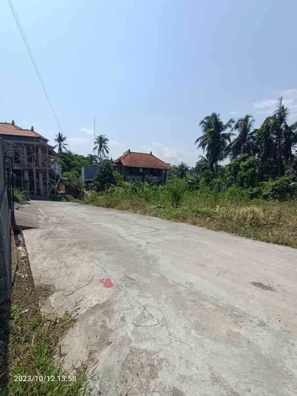 dijual tanah ubud gianyar bali