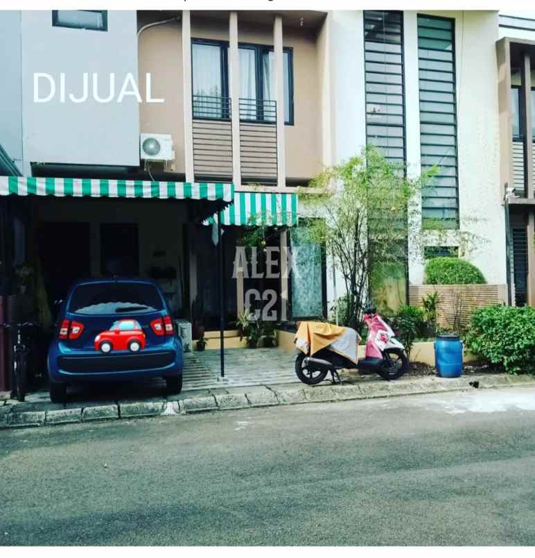 dijual townhouse cirendeu lakeside