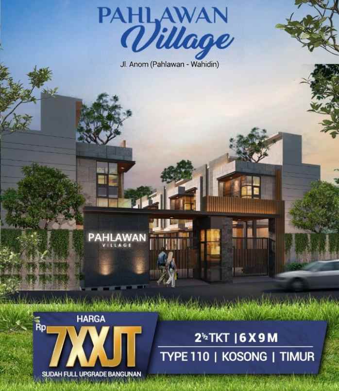 dijual villa jalan anom pahlawan