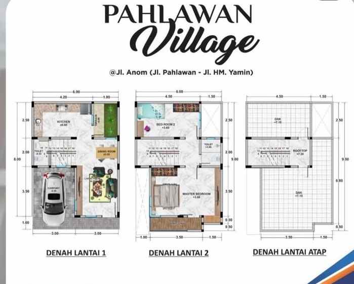 dijual villa jalan anom pahlawan