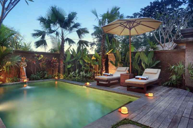 dijual villa joglo lokasi gianyar