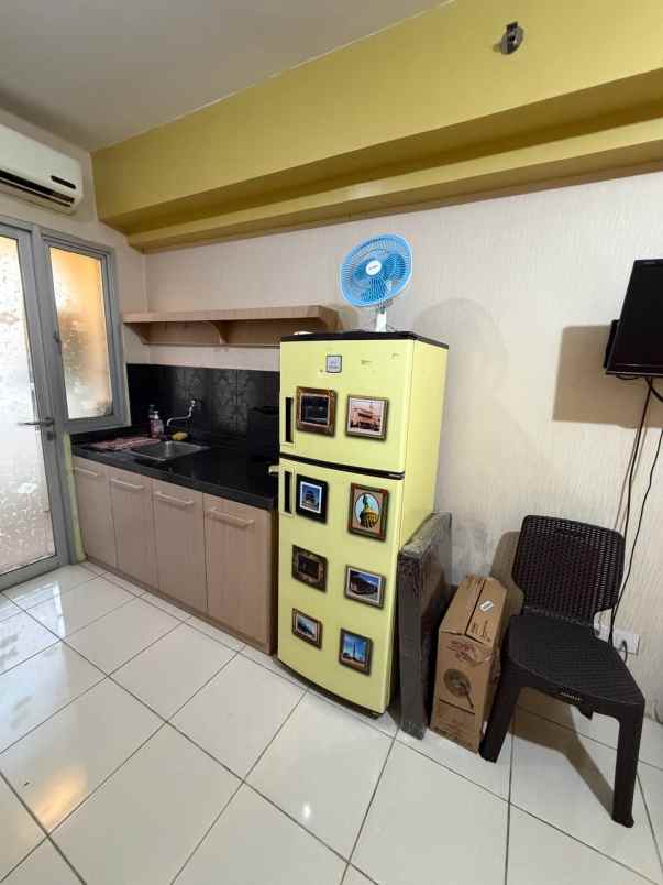 disewakan apartemen studio educity full furnished