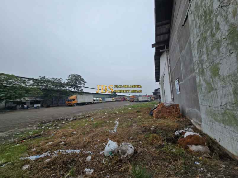 disewakan gudang di jalan besar tembung deli serdang