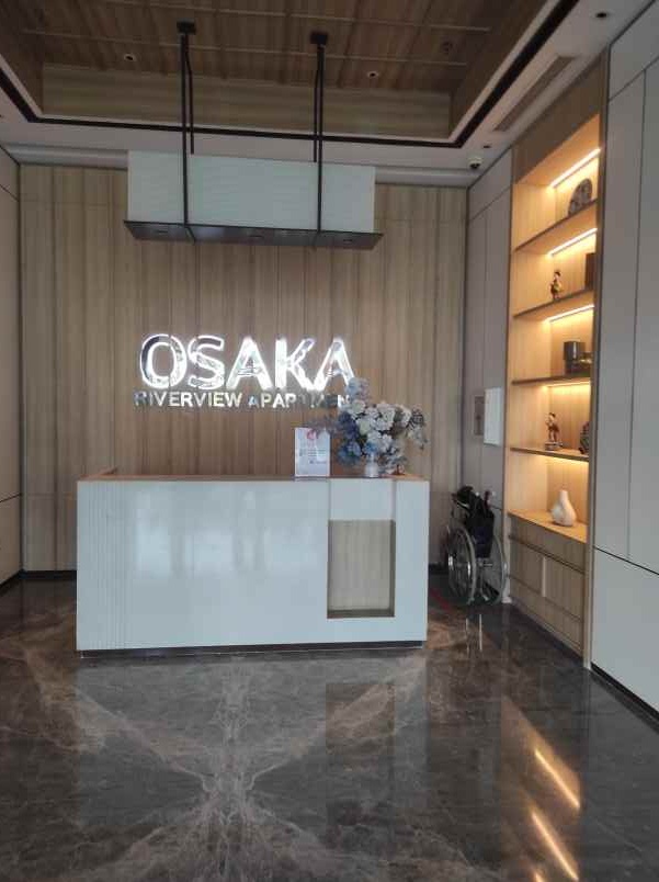 disewakan murah apartemen osaka pik2 type studio