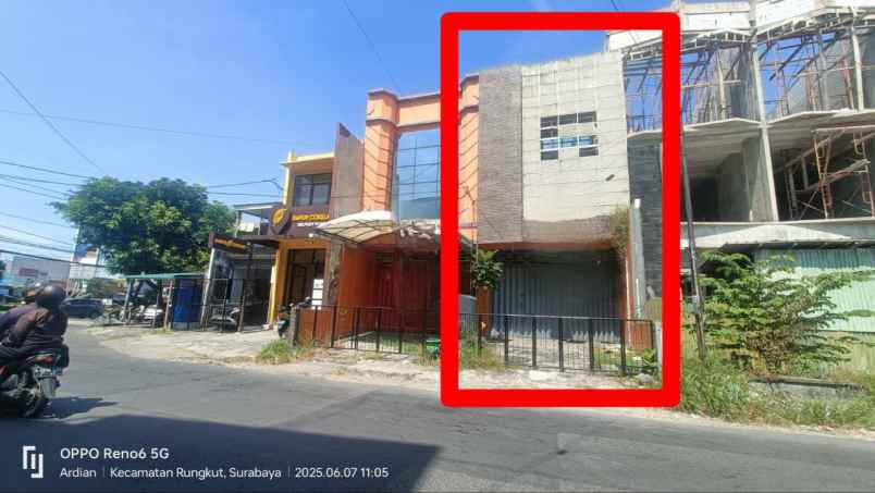 disewakan ruko gudang kantor kedung asem